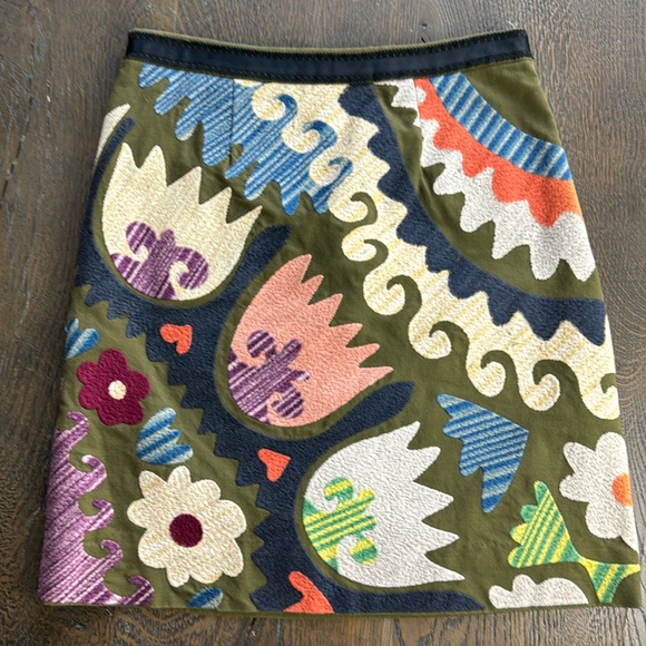 VANESSA VIRGINIA (ANTHROPOLOGIE)™️ Women's Size 2 Boho Tulip Skirt - Picture 2 of 16